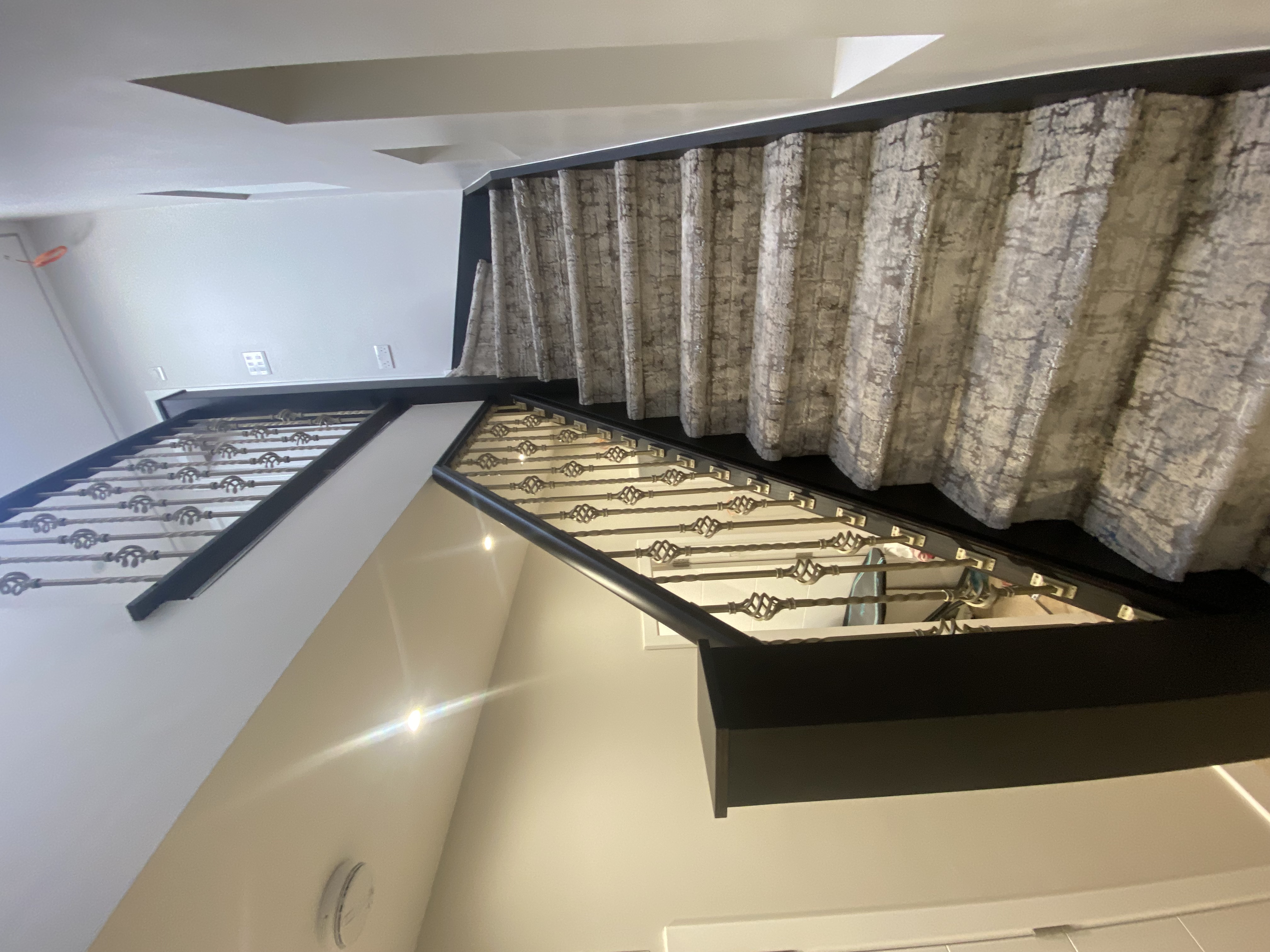 new staircase in Essex home